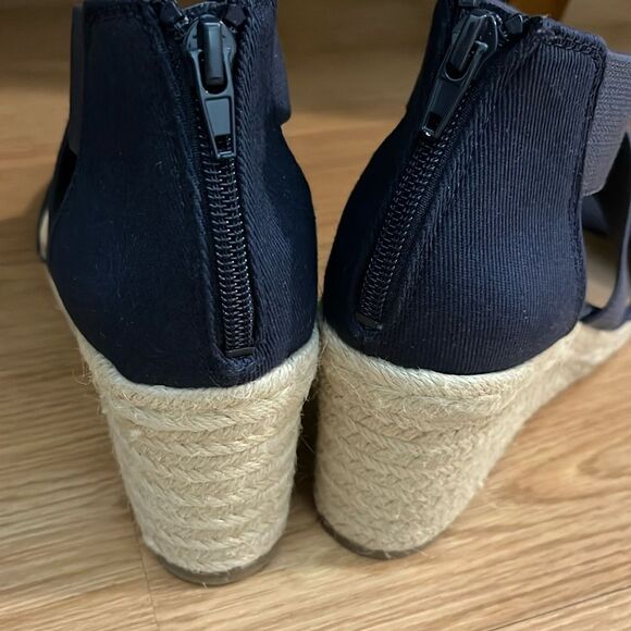 LIFE STRIDE WOMEN’S THRIVE STRAPPY ESPADRILLE  SIZE 8.5 WEDGE SANDALS - Picture 5 of 6